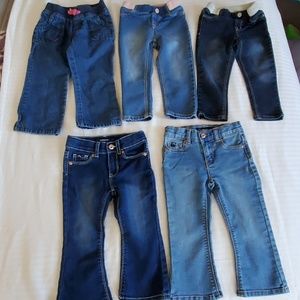 2T Girls Jean Lot